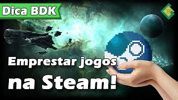 pedir jogo emprestado steam